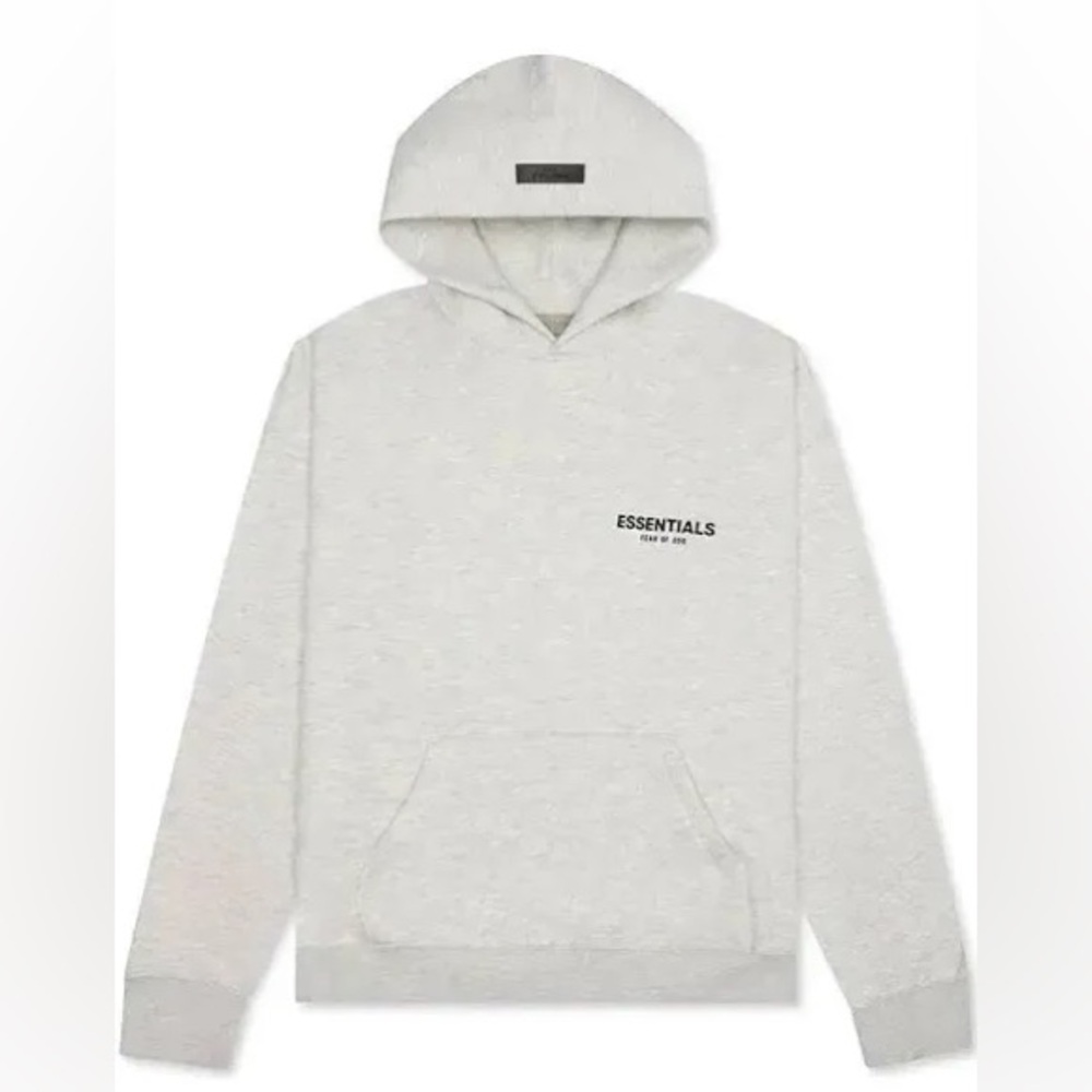 🔥 NWT Easentials Fear of God Light Oatmeal Hoodie Size XL
